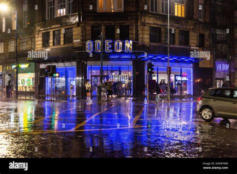 Odeon Cinema at night,118 Lothian road, Edinburgh, Scotland, United Kingdom Stock Photo - Alamy