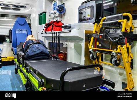 Ambulance interior hi-res stock photography and images - Alamy