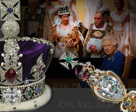 The diamond encrusted Imperial State Crown| Royal Jewel History | ROYAL ...