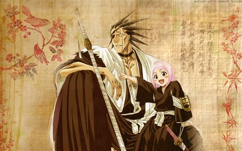 Bleach Yachiru & Kenpachi HD Wallpaper