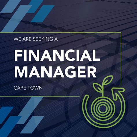 AltGen on LinkedIn: Financial Manager - Renewable Energy – Cape Town - AltGen