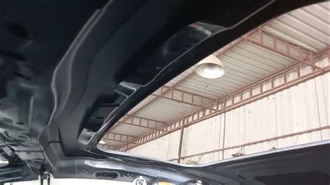 Volvo s60 sunroof water drain paipe block and location - YouTube