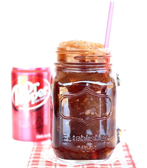 Dr. Pepper Slush Recipe! (Ice Cold Slushie) - The Frugal Girls