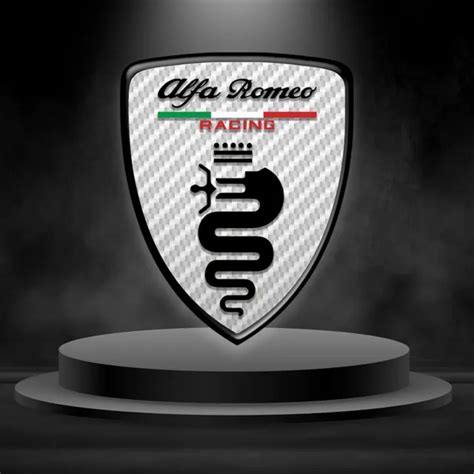 ALFA ROMEO STICKER | Side Badge Decal | Fender Logo Hood Trunk Laptop etc. $3.00 - PicClick
