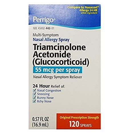 Triamcinolone Acetonide Nasal Spray Age Group: Adult at Best Price in ...