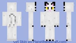 White cat Minecraft Skin