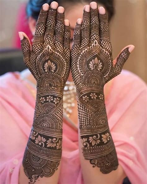 Astonishing Floral Pattern Bridal Mehndi Designs - Floral Pattern Bridal Mehndi Designs - Bridal ...