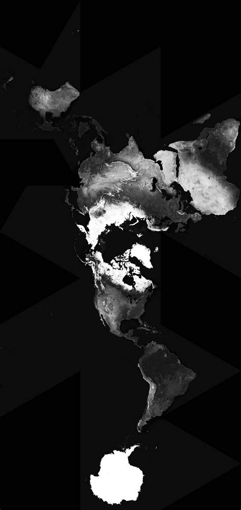 Buckminster Fuller > Dymaxion Map > The Dymaxion map does not have any "right way up". Fuller ...