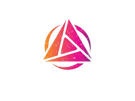 Triangle logo design template, triangle logo element by Tosca_project ...