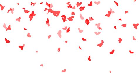 4 Heart Confetti Background (PNG Transparent) | OnlyGFX.com