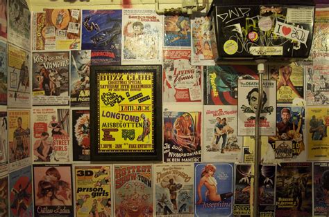 B movie posters at Hector's House | Yandle | Flickr