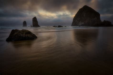 Sunset At Cannon Beach - Ken Brown Photography