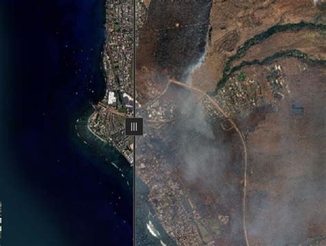 Interactive Maui Wildfire Map: Before And After Images Of Lahaina Show ...