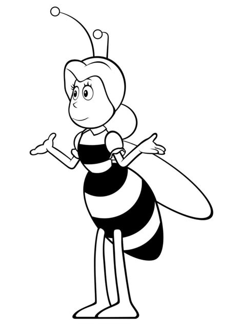 Maya the Bee coloring pages - 90 Coloring Pages for Kids