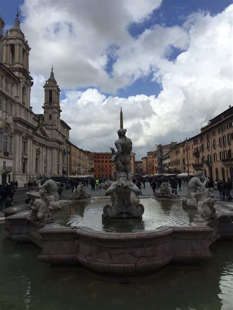 Piazza Navona Fountain in Rome | Ancient rome, Rome, Piazza navona