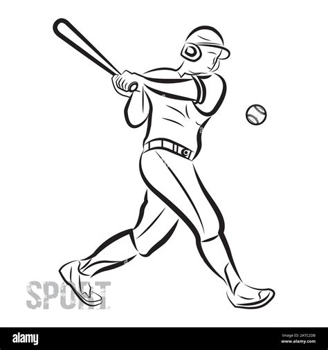 Baseball player swinging a bat – Telegraph