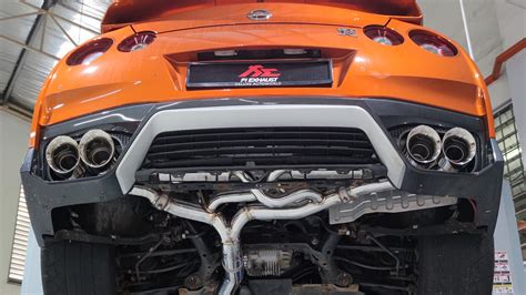 Nissan GT-R R35 Exhaust Malaysia FI Exhaust | Dita Racing