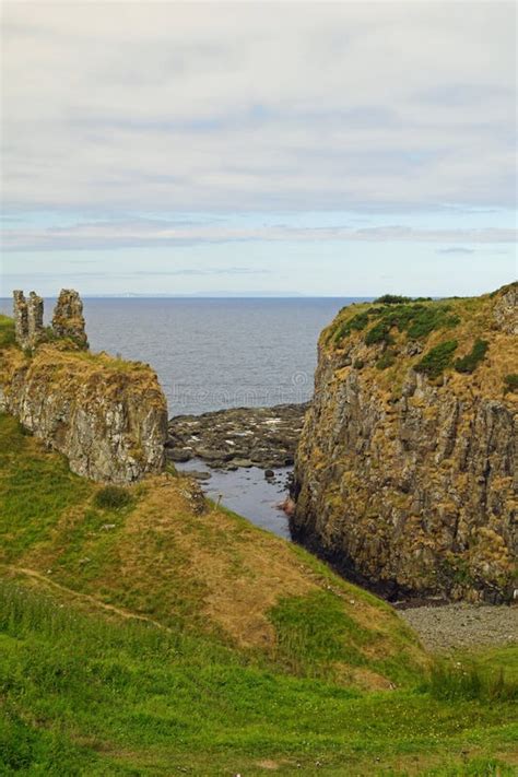 Dunseverick Castle stock photo. Image of dunseverick - 144571870