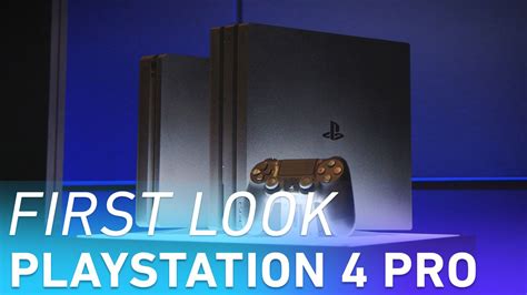 PS4 Pro with 4K HDR gaming first look - The Verge