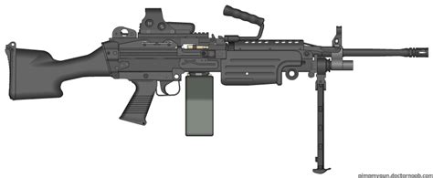 M249 SAW by LtDimitri on DeviantArt