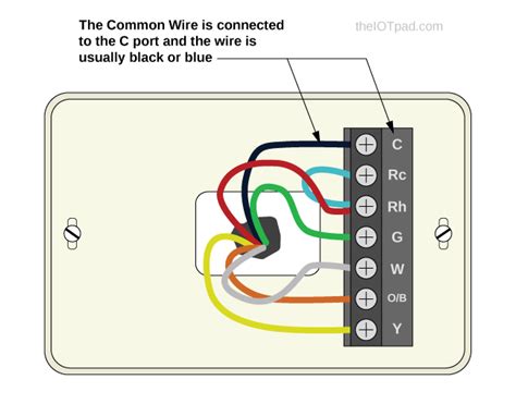 Thermostat Wiring Blue Wire