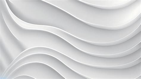 Premium AI Image | Vibrant Free Vector white Wavy Background Download Now