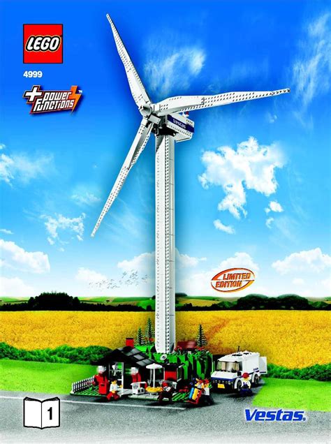 LEGO Vestas 4999 Power Functions Windmill | Wind farms construction