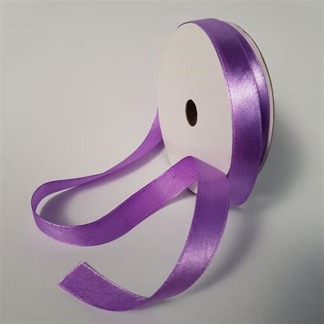 Satin Ribbon Single sided 15mm Lavender - Desflora