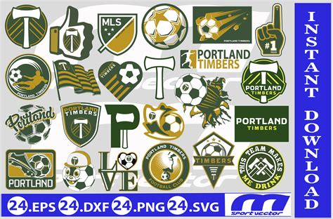 Portland Timbers Logo Bundle - Gravectory