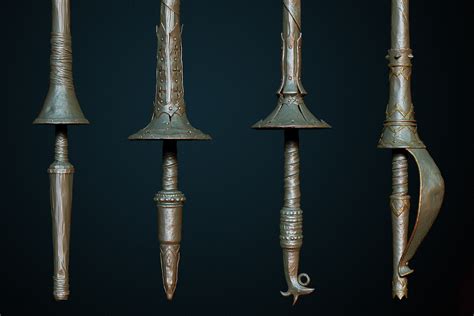 ArtStation - Medieval jousting lance