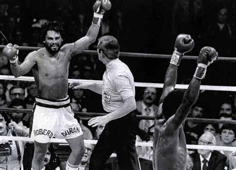 'No más' lingers forevermore for Roberto Durán, Sugar Ray Leonard ...