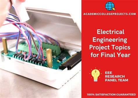 Interesting Electrical Engineering Project Topics for Final Year Students