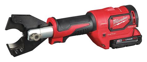 MILWAUKEE Cordless Cable Cutter Kit, 18.0V, Cordless - 54YP94|2672-21F ...