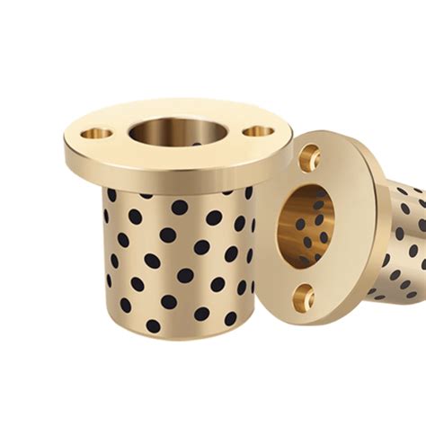 Solid Bronze Bushing - Straight or Flanged Bushings