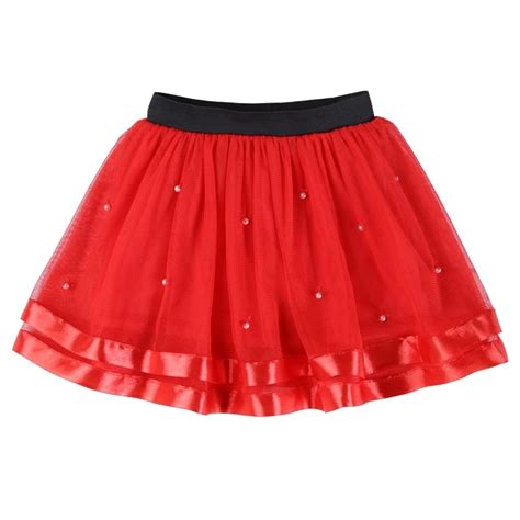 New Hot sales Mint Satin Red Baby Tutu Skirt Trim Kids Tutu Skirt Summer Fluffy casual Skirt ...