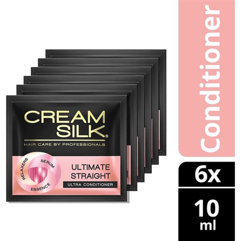 Cream Silk Triple Keratin Rescue Conditioner Ultimate Straight 10ML | Shampoo | Walter Mart