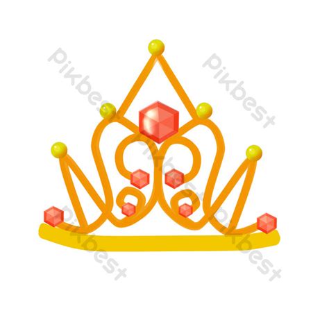 golden crown drawing illustration | PSD PNG Images Free Download - Pikbest