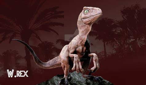 Baby raptor Jurassic park by Wolfhooligans on DeviantArt