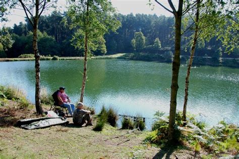 Fishing on Fairoak Lakes, Cannock Chase © Mick Malpass :: Geograph Britain and Ireland