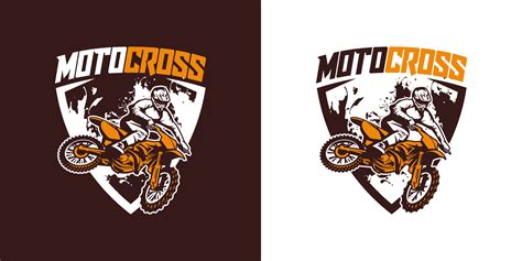 motocross logo vector 3689664 Vector Art at Vecteezy