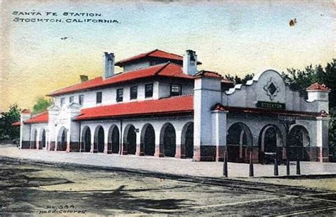 California Santa Fe Railway Stations - Google Search | Railroad history, Spanish revival, Train ...