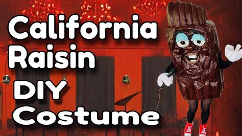 California Raisin DIY costume. This is Cal O'Ween! - YouTube