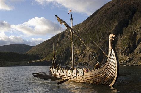 By Odin’s sword! Viking ships have come on a bit: Luxurious modern vessels are like elegant ...