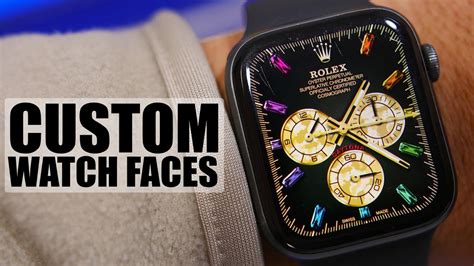 Custom Apple Watch Faces - Rolex, Casio, Patek & More (2023) - YouTube