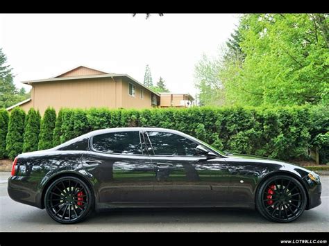 2009 Maserati Quattroporte Sport GT Black On Black 22 " Wheels. - Photo ...