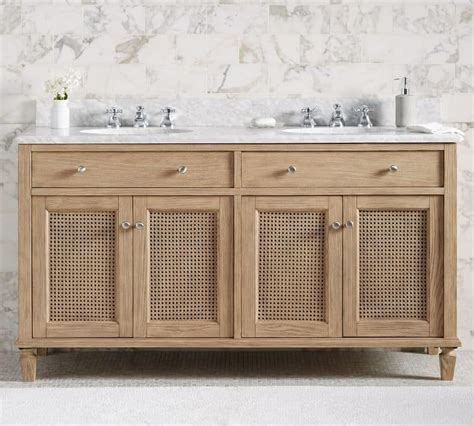 Bathroom Inspiration - Natural Wood Vanities - The Coastal Oak