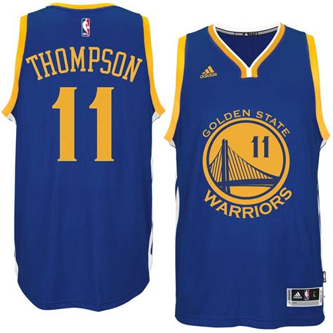 Men's Golden State Warriors Klay Thompson adidas Royal Player Swingman ...