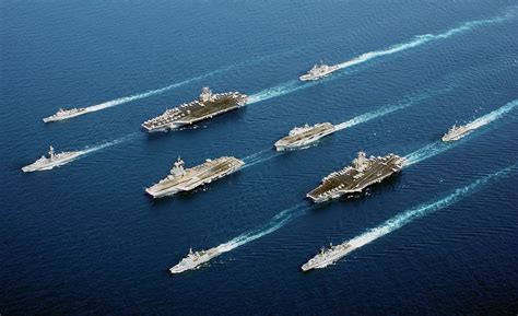 US Deploys Three Carrier Battle Groups To Face-Off Against Chinese ...