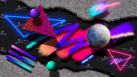 '80s Abstract New-Wave Art #5 (2) | Images :: Behance