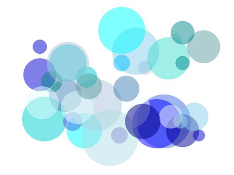 Abstract blue circles overlay with transparent PNG background 8493093 PNG